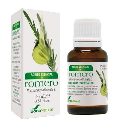 aceite esencial de romero soria natural 15 ml