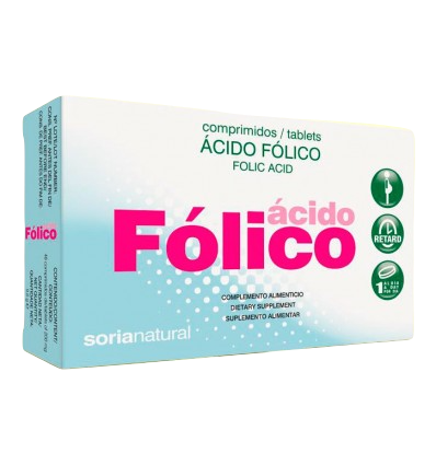 acido folico retard soria natural 48 comprimidos