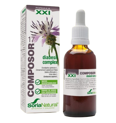 composor 17 diabesil complex s xxi soria natural 50 ml