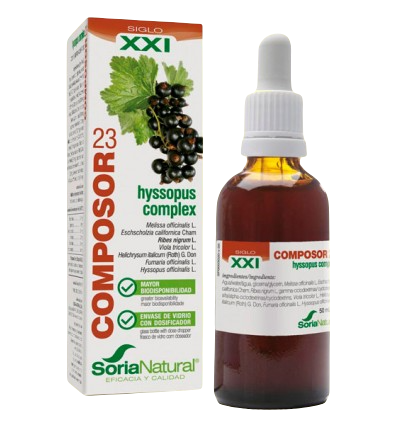 composor 23 hyssopus complex s xxi soria natural 50 ml