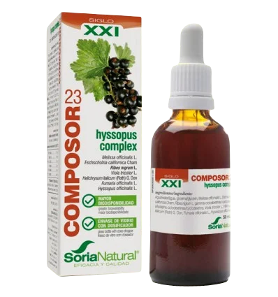 composor 23 hyssopus complex s xxi soria natural 50 ml