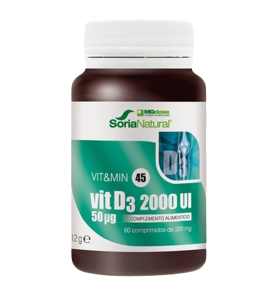 vit d3 2000 ui vitamina d3 soria natural 60 comprimidos