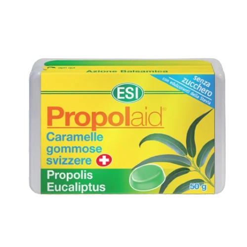 propolaid caramelos sabor eucalipto laboratorios esi 50 gramos