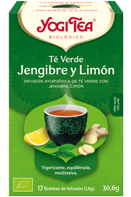 yogi tea verde jengibre limon