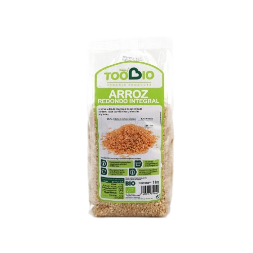 arroz redondo integral 1 kg bio