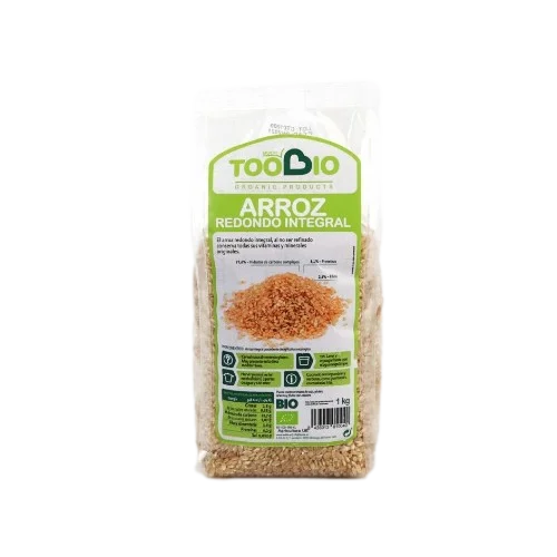arroz redondo integral 1 kg bio