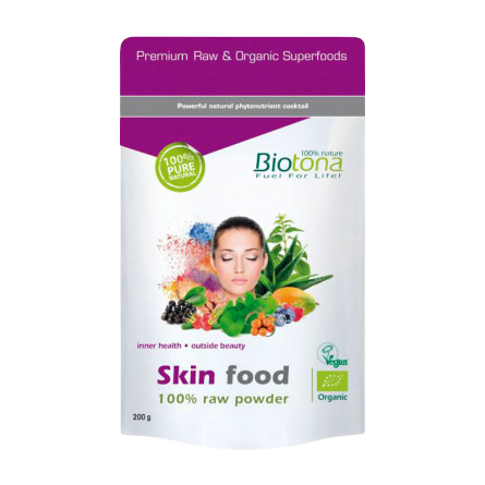 skinfood raw powder superfoods bio 200 g biotona